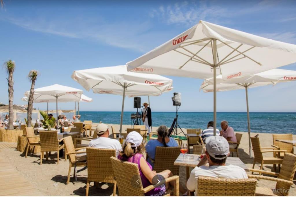 Algaida Beachfront - Seaview Studio Costa Del Sol Leilighet Sitio de Calahonda Eksteriør bilde